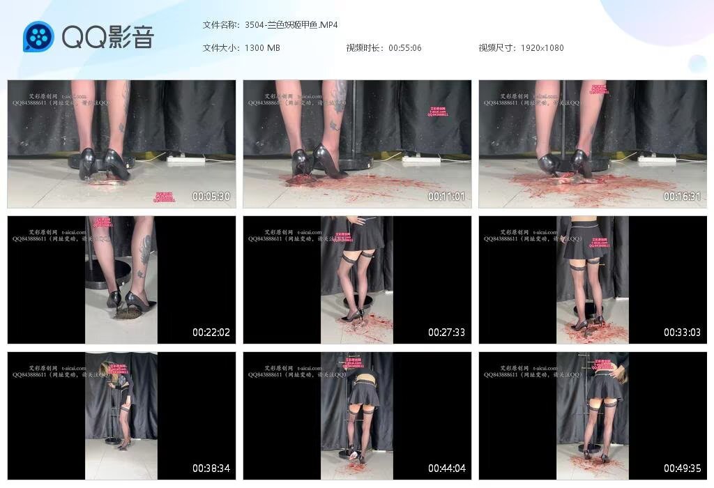 3504-兰色妖姬甲